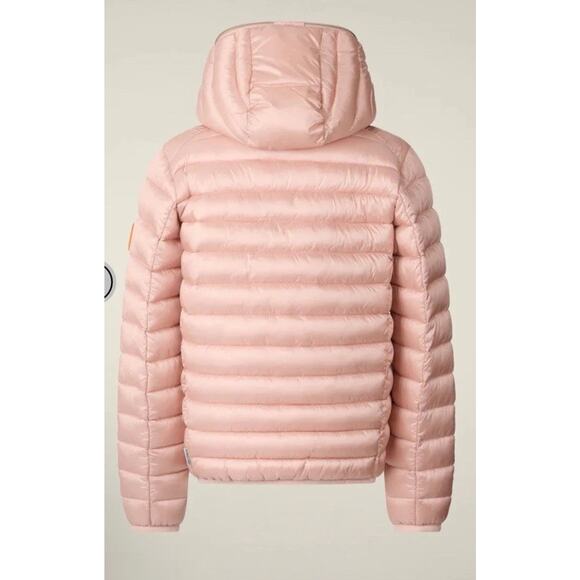 Save The Duck Girl's Insulated Lily Jacket PINK $179, Size: 14 NWT - Picture 2 of 16